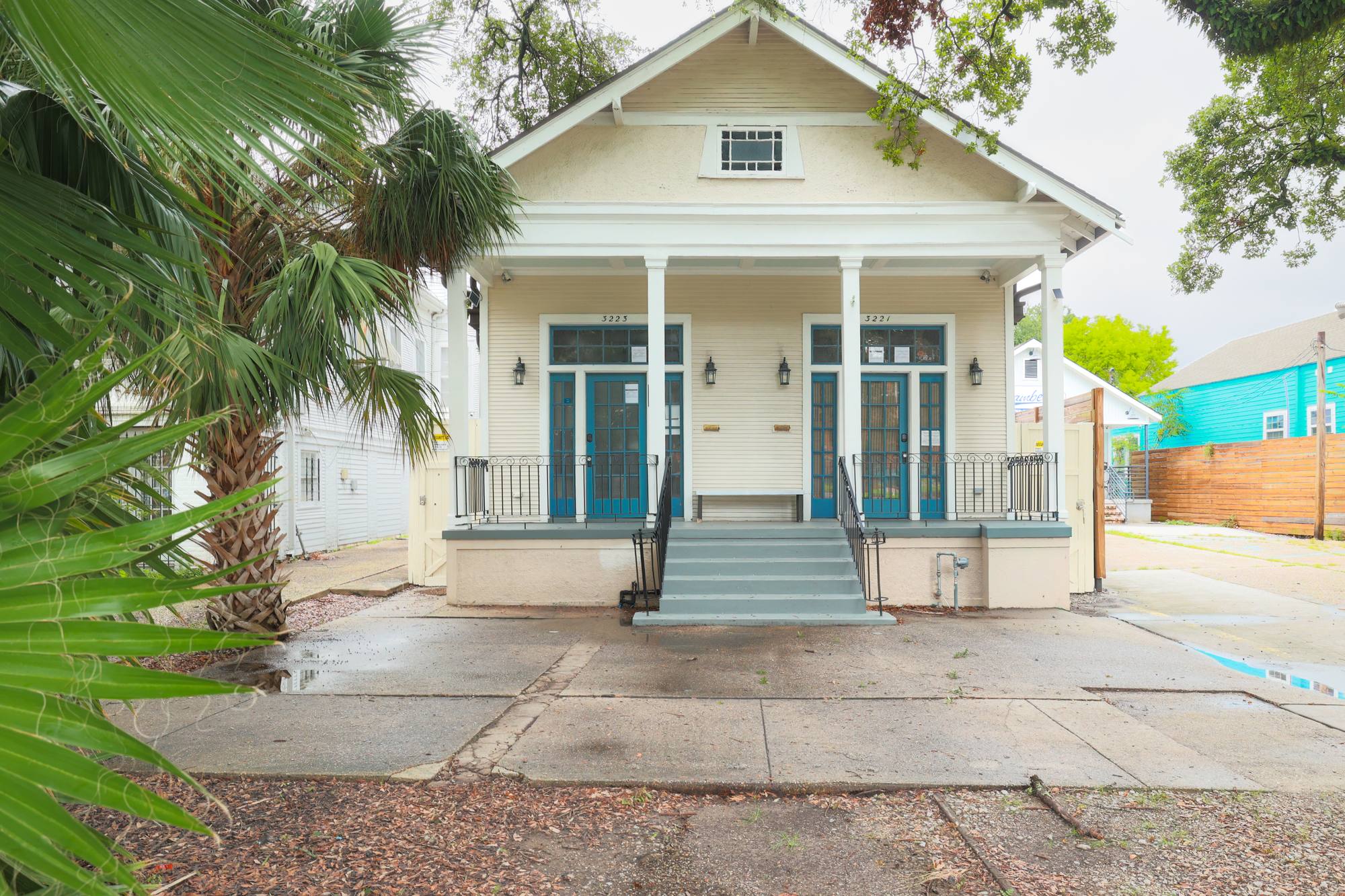 The two Canal Street houses